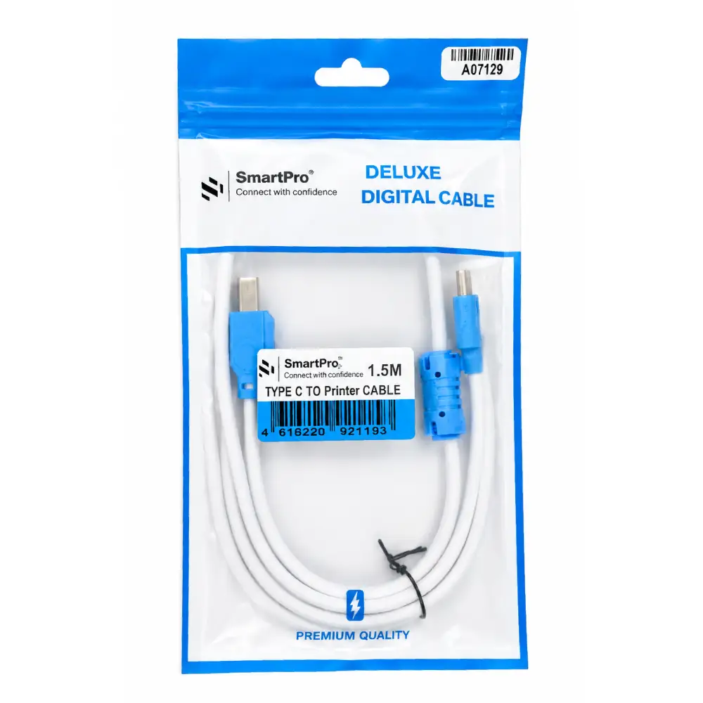 Smart-Pro Type-C Printer Cable 1.5m